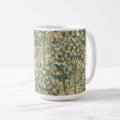 ウォルタークレーン – ヴィンテージアールヌーボーマコーパターン コーヒーマグカップ (正面右)