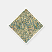 ウォルタークレーン – ヴィンテージアールヌーボーマコーパターン スタンダードカクテルナプキン (角)