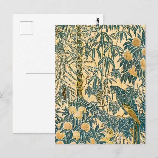 ウォルタークレーン – ヴィンテージアールヌーボーマコーパターン ポストカード (正面/裏面)