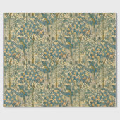 ウォルタークレーン – ヴィンテージアールヌーボーマコーパターン ラッピングペーパー (フラット)