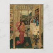 ウォルタークレーン – 愛の祭壇はがき ポストカード (正面)