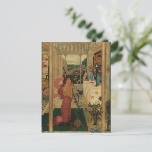 ウォルタークレーン – 愛の祭壇はがき ポストカード (スタンド正面)