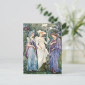 ウォルタークレーン:春のシンボルや象徴 ポストカード (スタンド正面)