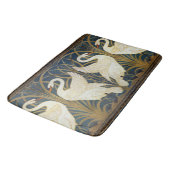 ウォルタークレーン – Swan, Rush And Irisアールヌーボー バスマット (アングル)