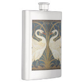ウォルタークレーン – Swan, Rush And Irisアールヌーボー フラスク (右)