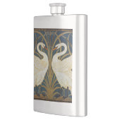 ウォルタークレーン – Swan, Rush And Irisアールヌーボー フラスク (左)