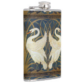 ウォルタークレーン – Swan, Rush And Irisアールヌーボー フラスク (右)