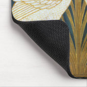 ウォルタークレーン – Swan, Rush And Irisアールヌーボー マウスパッド (コーナー)