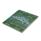 ウォルタークレーンMay Tree壁紙グリーンブルー タイル (側面)