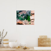 ウォルターズウィグルズジオン国立公園ユタ ポスター (キッチン)