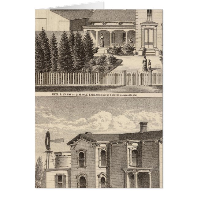 ウォルターズ、クロウエルレジデンス、ファーム (正面)