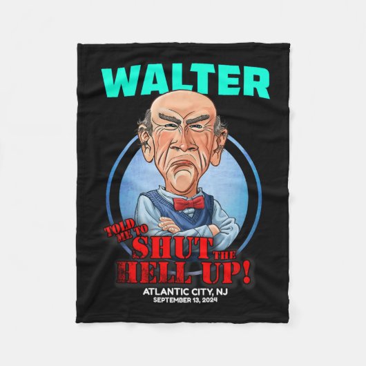 ウォルター・アトランティックシティ フリースブランケット (正面)