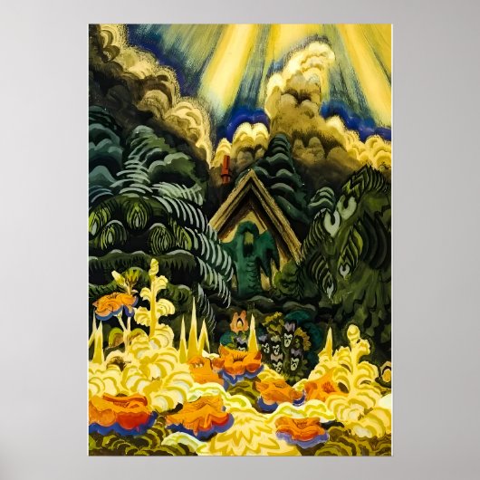 ウォルター・アンダーソン絵画 ポスター (正面)