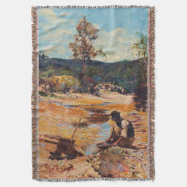 ウォルター・ウィザーズ 1893年オーストラリアでの金探し スローブランケット