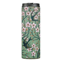ウォルター・クレイン - ツバメとアーモンドの花 マグカップ