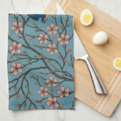ウォルター・クレイン 「桜とツバメ」 キッチンタオル (四つ折り)