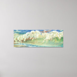 ウォルター・クレーンによるネプチューン王の馬 キャンバスプリント