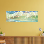 ウォルター・クレーンによるネプチューン王の馬 キャンバスプリント (インサイチュ (リビング))