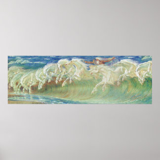 ウォルター・クレーンによる海王馬 ポスター