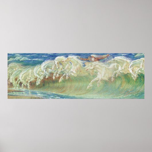 ウォルター・クレーンによる海王馬 ポスター (正面)