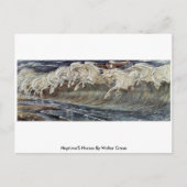 ウォルター・クレーンによる海王馬 ポストカード (正面)