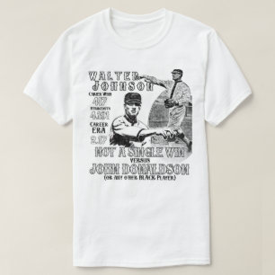 ウォルター・ジョンソンTシャツ Tシャツ