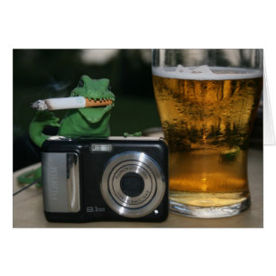 ウォルター: ビール、Cig、カメラ