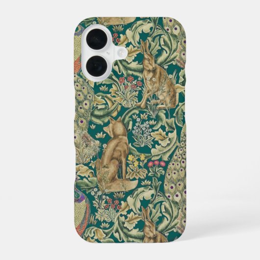 ウォルター・モリス「フォレスト」 iPhone 16ケース (裏面)
