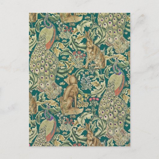 ウォルター・モリス「森」 ポストカード (正面)