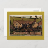 ウォルター・レールの生誕地、ヘイズ・バートン ポストカード (正面/裏面)