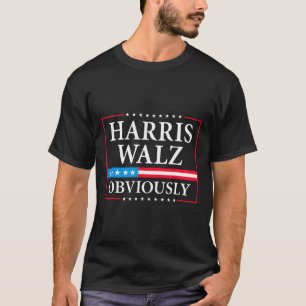 ウォルツ大統領カマラハリスワルツ選 Tシャツ
