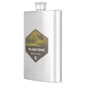 ウォルデンポン州予約マサチューセッツ フラスク (左)