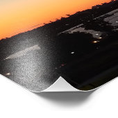 ウォルトウィットマンサンセットポエトリー引用文 フォトプリント (角)