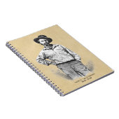 ウォルトウィットマンビセンテニアル誕生日 ノートブック (右側)