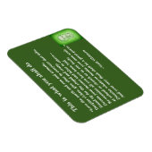 ウォルト素晴らし・ホイットマンの詩#4 マグネット (右側)