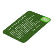 ウォルト素晴らし・ホイットマンの詩#4 マグネット (左側)