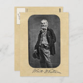 ウォルト葉ウィットマンの草の先端 ポストカード (正面/裏面)