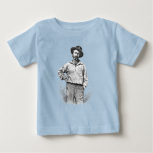 ウォルト・ホイットマンのポートレートの子供 ベビーTシャツ