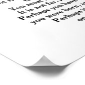 ウォルト・ホイットマン引用文- – 我々が旅行する道路 ポスター (角)