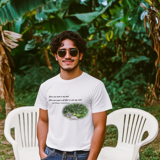 ウォルト・ホイットマン詩 Tシャツ