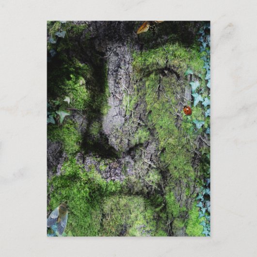 "ウォルト・ホイットマン：グリーン・マン" ポストカード (正面)