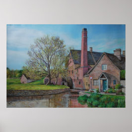 ウォルドのストウのミル ポスター