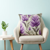 ウォルドフコンテンポラリーフローラルパターンアートワーク クッション (椅子)