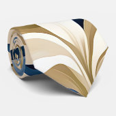 ウォルドフコンテンポラリーフローラルパターンアートワーク ネクタイ (ロール)