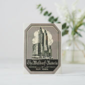 ウォルドフ・アストリアパークアヴェ。ニューヨークシティ ポストカード (スタンド正面)