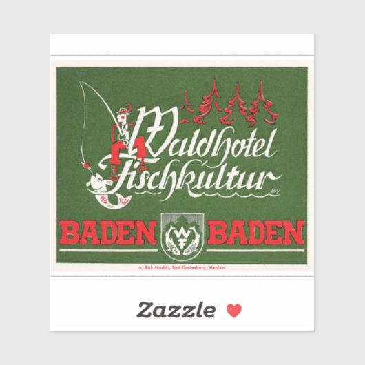 ウォルドホテルドイツ シール (シート)