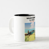 ウォルドリングフィールドSuffolk ravelポスター。 ツートーンマグカップ (正面左)