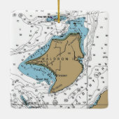 ウォルドロン島航海の図 セラミックオーナメント (裏面)