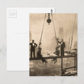 ウォルドーフアストリアオールドセピア写真 ポストカード (正面/裏面)