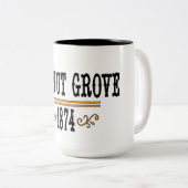 ウォルナットグローブ ツートーンマグカップ (正面右)